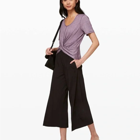 lululemon athletica Do the Daily Purple Short Sleeve Tee - Picture 3 of 8